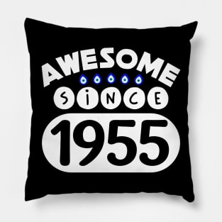 Awesome Since 1955 Pillow