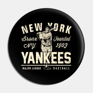 Vintage New York Yankees 1 by Buck Tee Pin