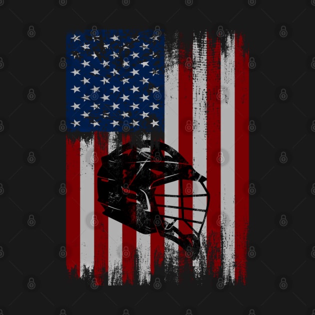 lacrosse american flag by JayD World