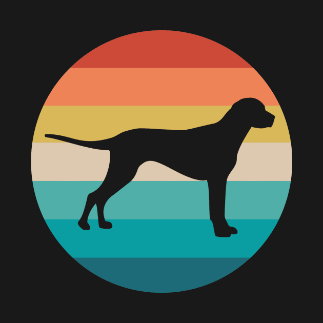 Labrador Retro Style by Mesyo