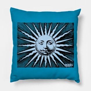 Sun-Blue Pillow