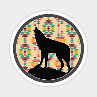 Wolf Pattern - 8 (alt) Magnet