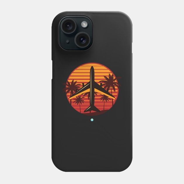 Summer Aircraft Pilot Gift Phone Case by woormle