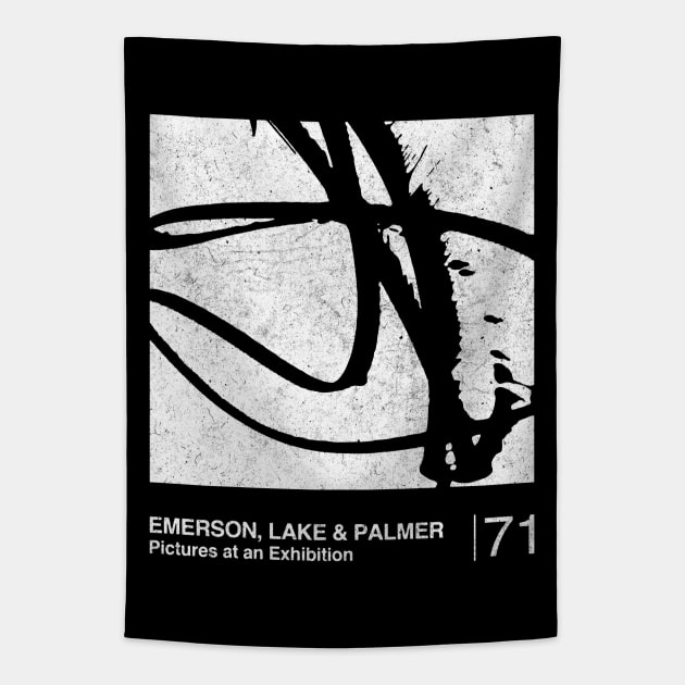 ELP / Original Minimalist Graphic Fan Artwork Design Tapestry by saudade