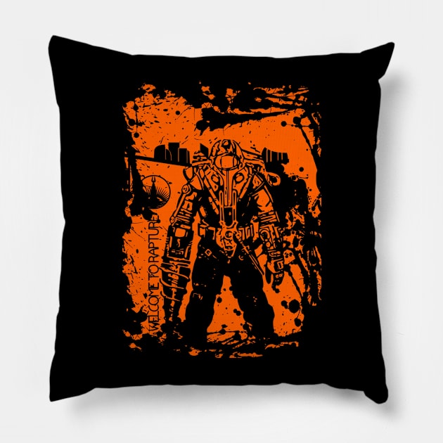 Big Daddy Pillow by Lolebomb