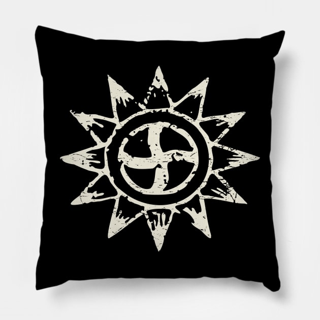 Choctaw symbol of happiness Pillow by tatadonets