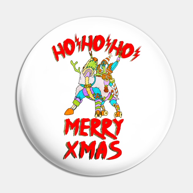 Go Crazy Xmas Pin by Kaijester