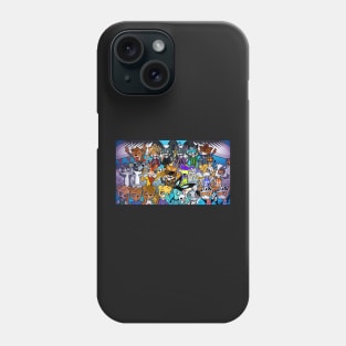 Multiple Characters Phone Case