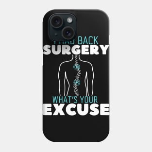 Back Surgery Phone Case