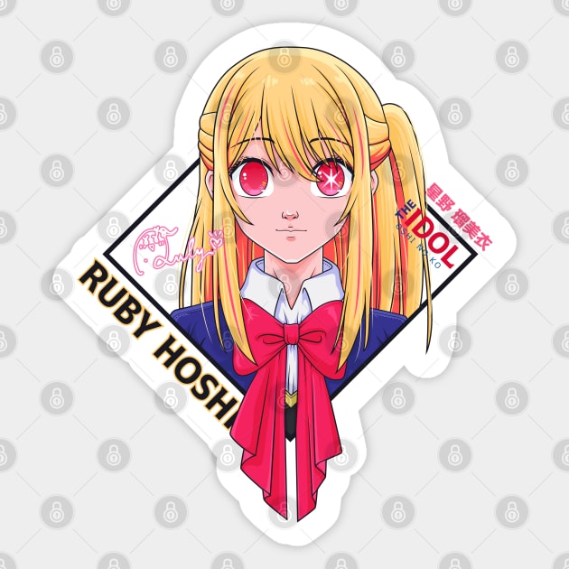 OSHI NO KO Anime Sticker