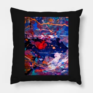 Perception in Blue by Adelaide Artist Avril Thomas Pillow