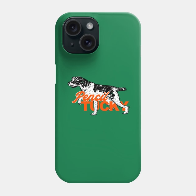 Penciltucky Pointer Phone Case by Penciltucky