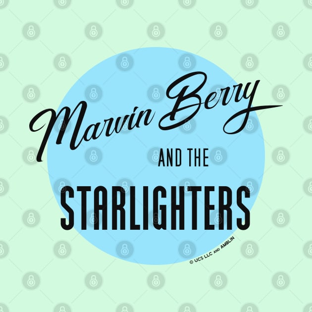 Marvin Berry & The Starlighters (Back to the Future) by PlaidDesign