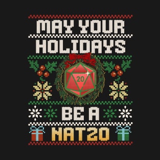 May Your Holidays Be A Nat20 T-Shirt