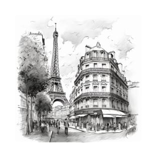 Paris Drawing T-Shirt