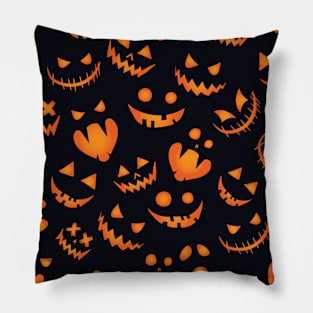 scary pumpkin Pillow