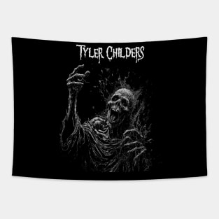 Darkened Skull Tyler Tapestry