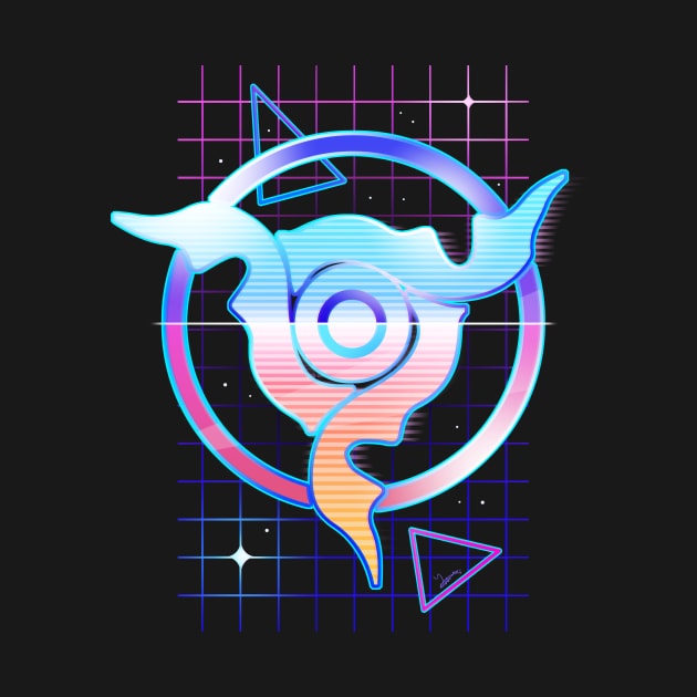 Synthwave Dunmer Emblem by Ilona's Store