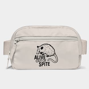 Alive Out Of Spite Anxiety Resilience Sarcasm Bag