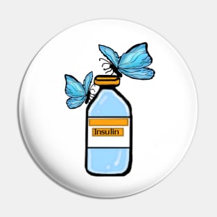 Butterflies and Insulin Pin