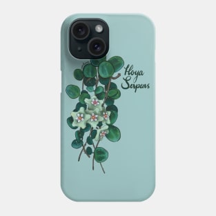 Hoya serpens in bloom Phone Case