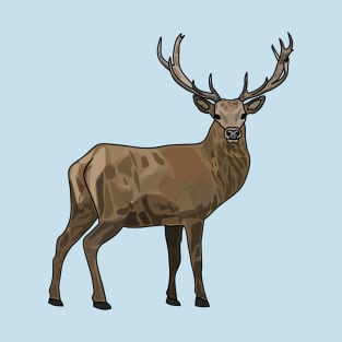 Deer cartoon illustration T-Shirt