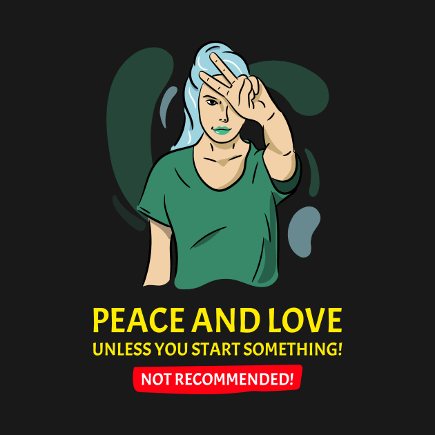 Peace and Love by MangoJonesLife