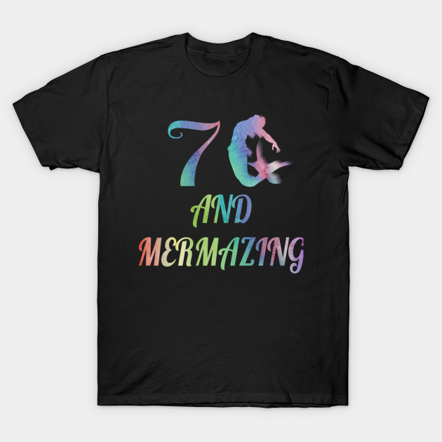 Mermaid Gift Mermaid Birthday T-Shirt Birthday Outfit for Girls
