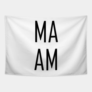 M A A M (M A M A) Black Tapestry