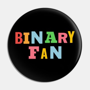 Binary Fan! Pin