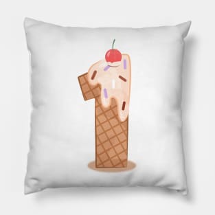Ice cream number 1 Pillow