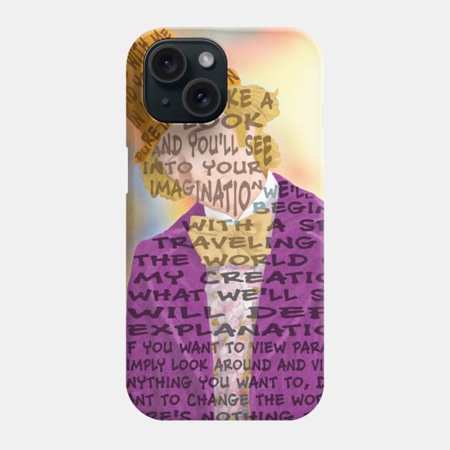 Pure Imagination Phone Case by Skahfee