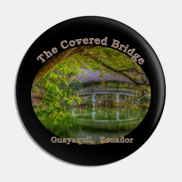 The Covered Bridge in the Forest Pin by SteveKight