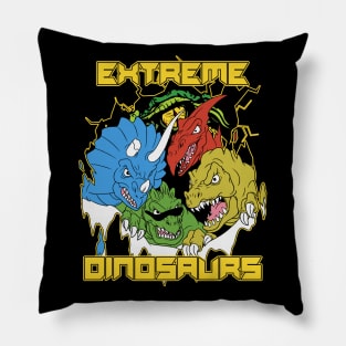 Extreme Dinosaurs Pillow