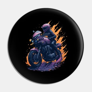 Extreme biker Pin