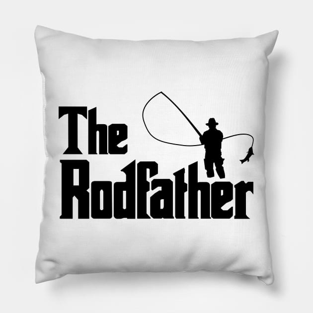 The Rodfather Pillow by Barum FishingTeam