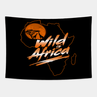 Wild Africa Tapestry