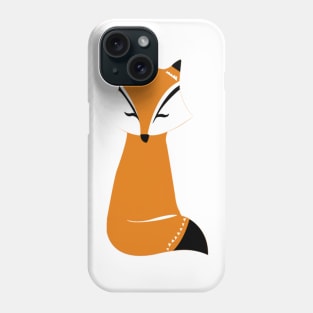 Fox Pattern Phone Case