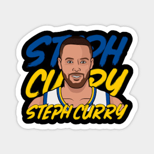 Steph Curry - Basketball Magnet