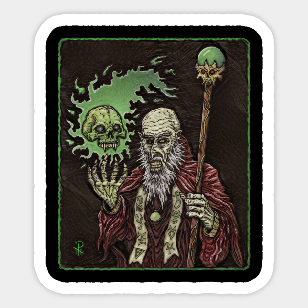 Necromancer - Azhmodai 2018 - Wizard - Sticker