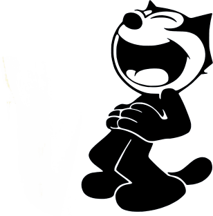 Felix the cat tee Magnet