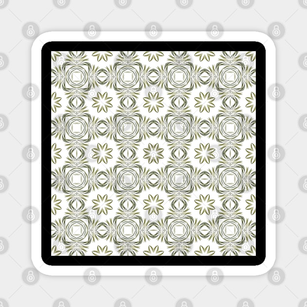 Beautiful Patterns Magnet by Sanzida Design