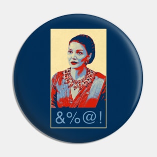 Secretary General - The Candidate Swearing G-Rated Poster Pin