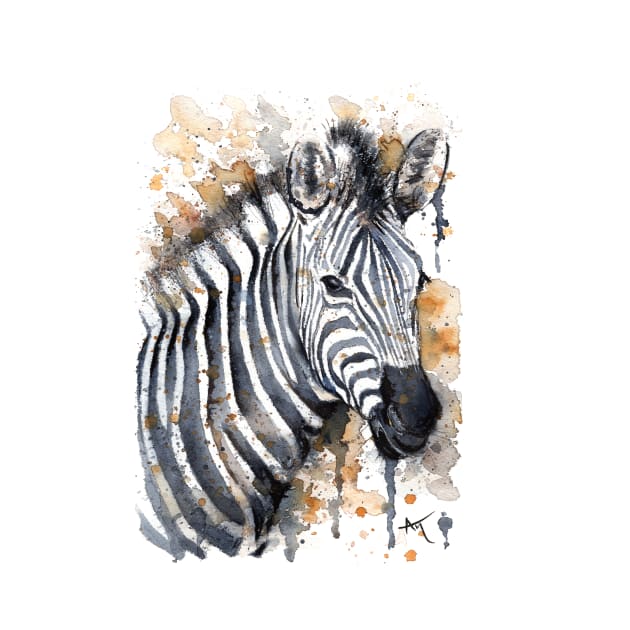 Zebra by Andraws Art