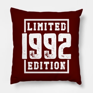 1992 Limited Edition Pillow