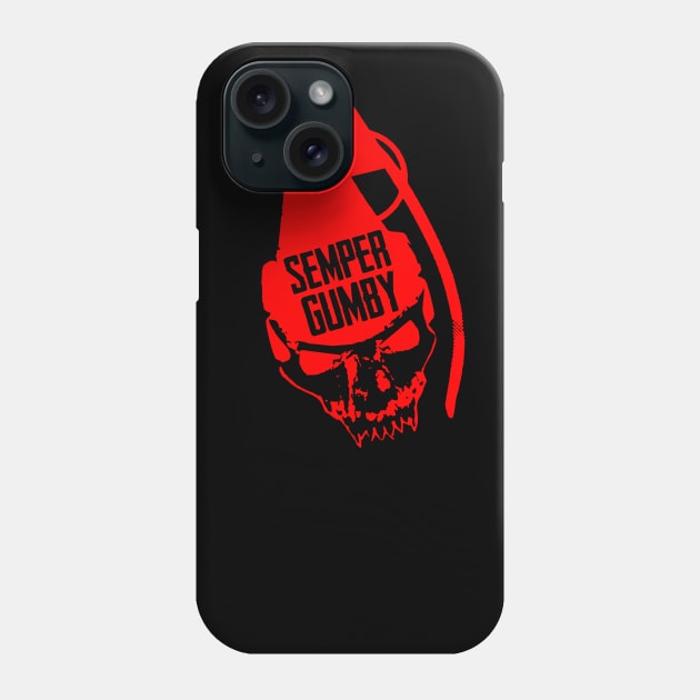 Semper Gumby Phone Case by LordNeckbeard