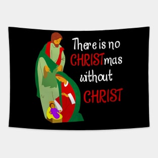 Birthday Holiday Manger Jesus Lover Tapestry