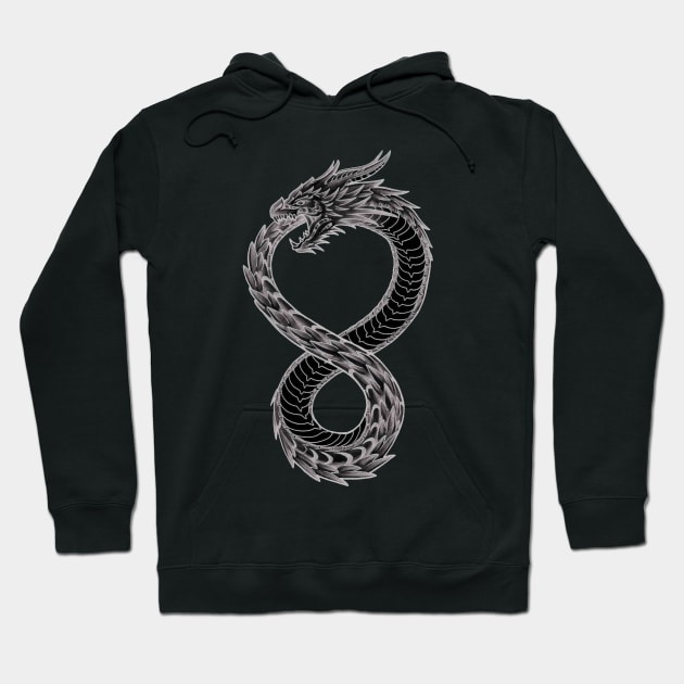 C000016397 - Ouroboros Takeshi Kovacs Tattoo Altered Carbon - Altered Carbon - Hoodie