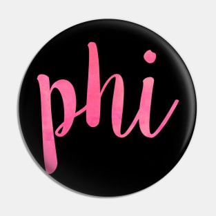 Pink Phi Pin