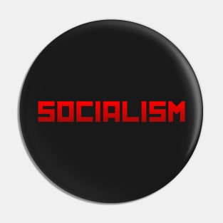 Socialism - Blocky Pin